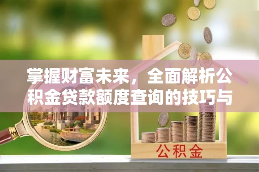 迎泽掌握财富未来，全面解析公积金贷款额度查询的技巧与策略