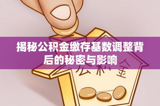 迎泽揭秘公积金缴存基数调整背后的秘密与影响