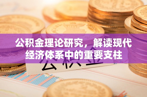 迎泽公积金理论研究，解读现代经济体系中的重要支柱