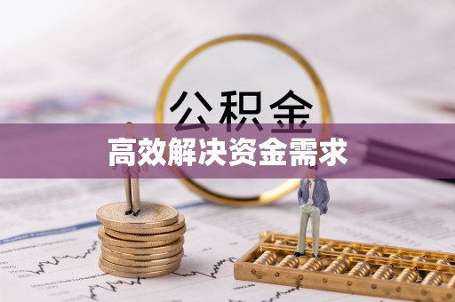 迎泽高效解决资金需求