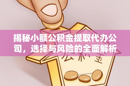 迎泽揭秘小额公积金提取代办公司，选择与风险的全面解析