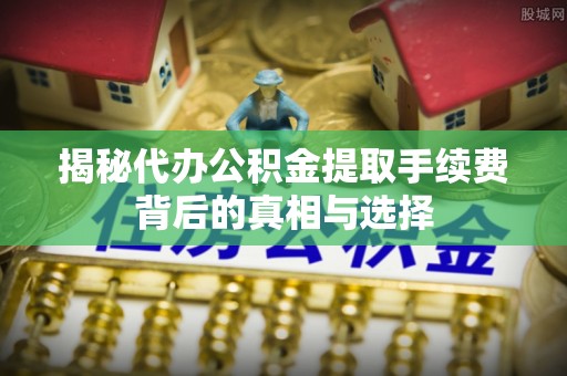 迎泽揭秘代办公积金提取手续费背后的真相与选择
