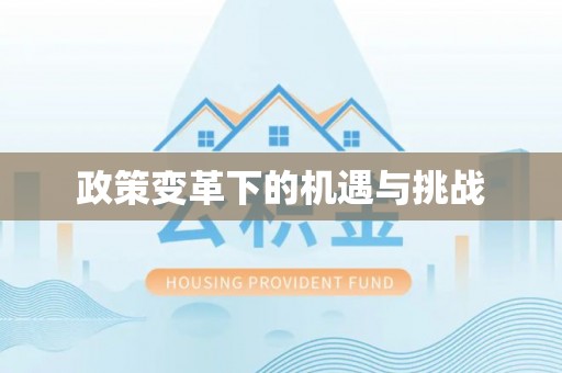 迎泽政策变革下的机遇与挑战