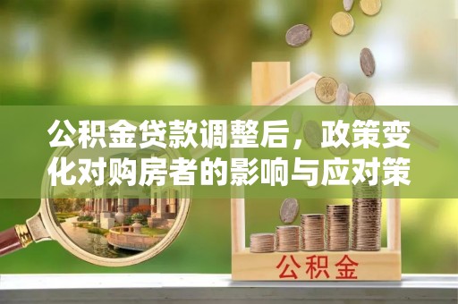 迎泽公积金贷款调整后，政策变化对购房者的影响与应对策略