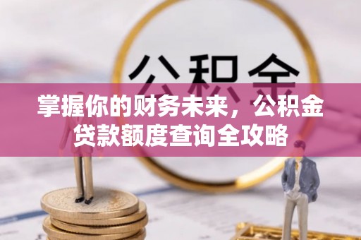 迎泽掌握你的财务未来，公积金贷款额度查询全攻略