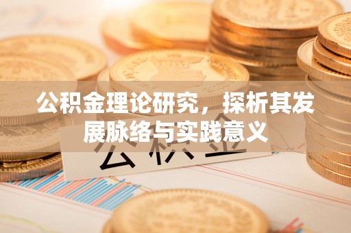 迎泽公积金理论研究，探析其发展脉络与实践意义